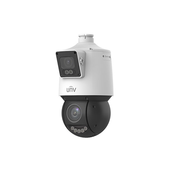 Видеокамера Uniview IPC94144SFW-X25-F40C, 4+4 Мп, поворотная PTZ с обзорным модулем