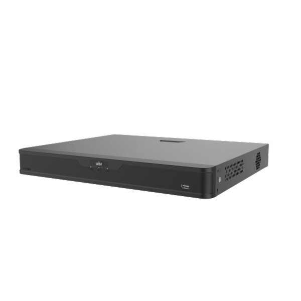 Видеорегистратор Uniview NVR302-16B-P16-IQ, 16 каналов с PoE